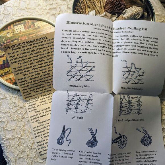 NATURE CRAFT Pine Needle Basket Kit - Picture 9 of 16